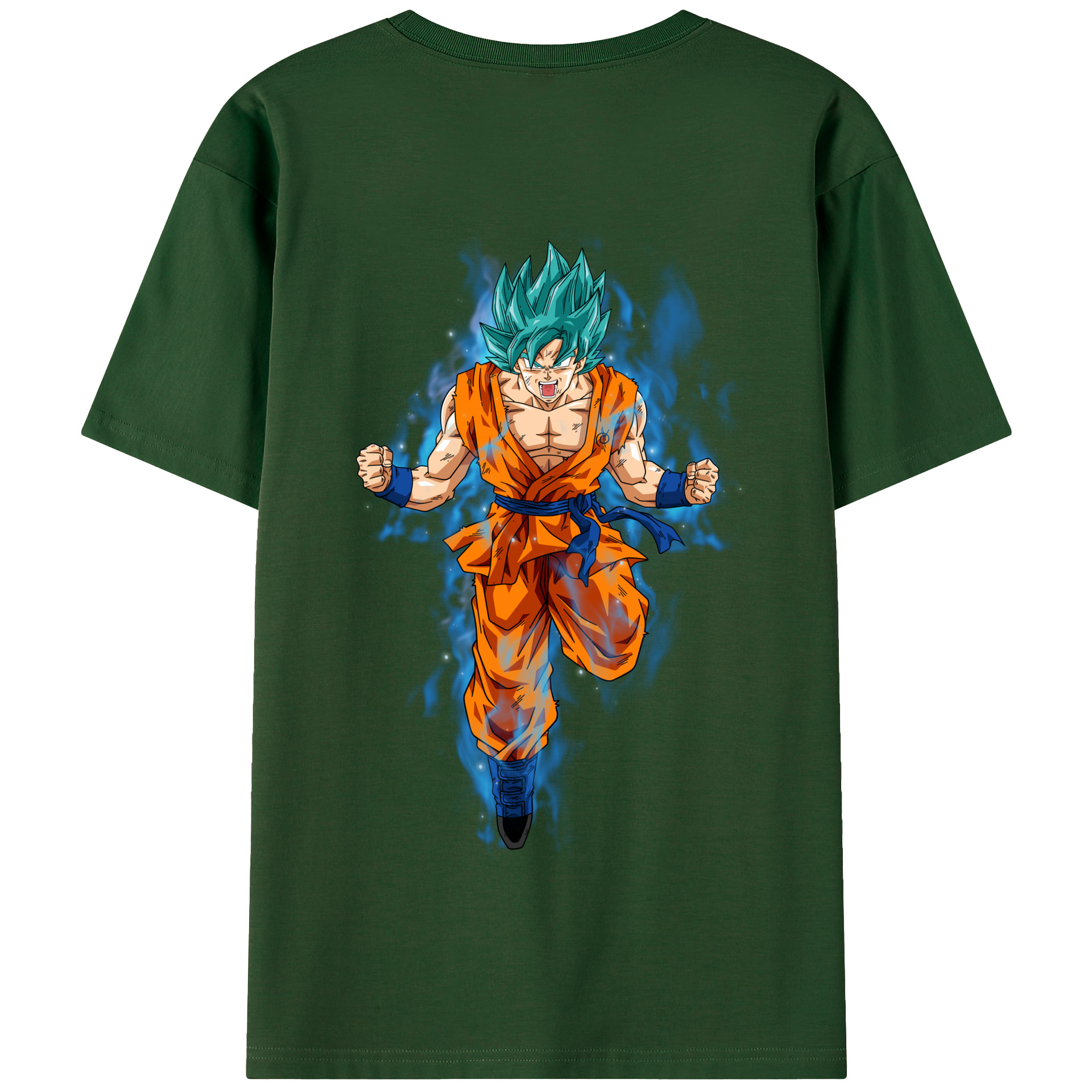 （画像用） ドラゴンボール 孫 悟飯（そんごはん）DRAGON BALL Son Gohan 綿100％半袖Tシャツ（背面プリント）